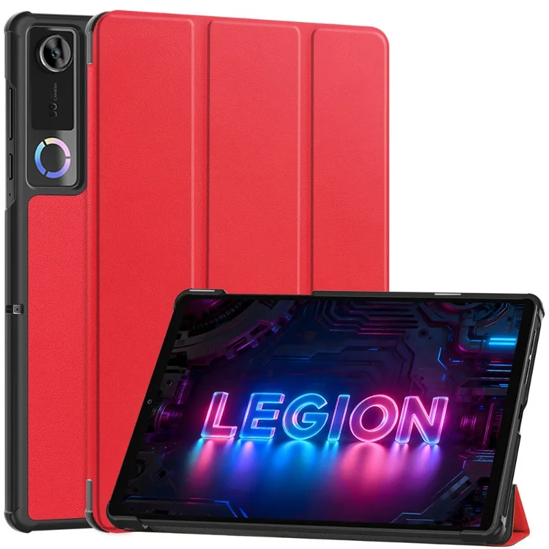 Premium Leather Folding Stand Tablet Cover for 8.8-inch Tablets - Smart and Stylish Protection