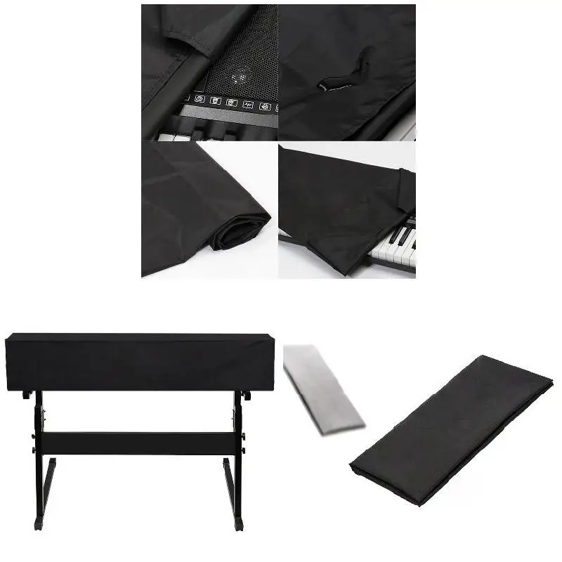 

Electronic Digital Piano Keyboard Cover Dustproof Durable Foldable For 88 61 Key