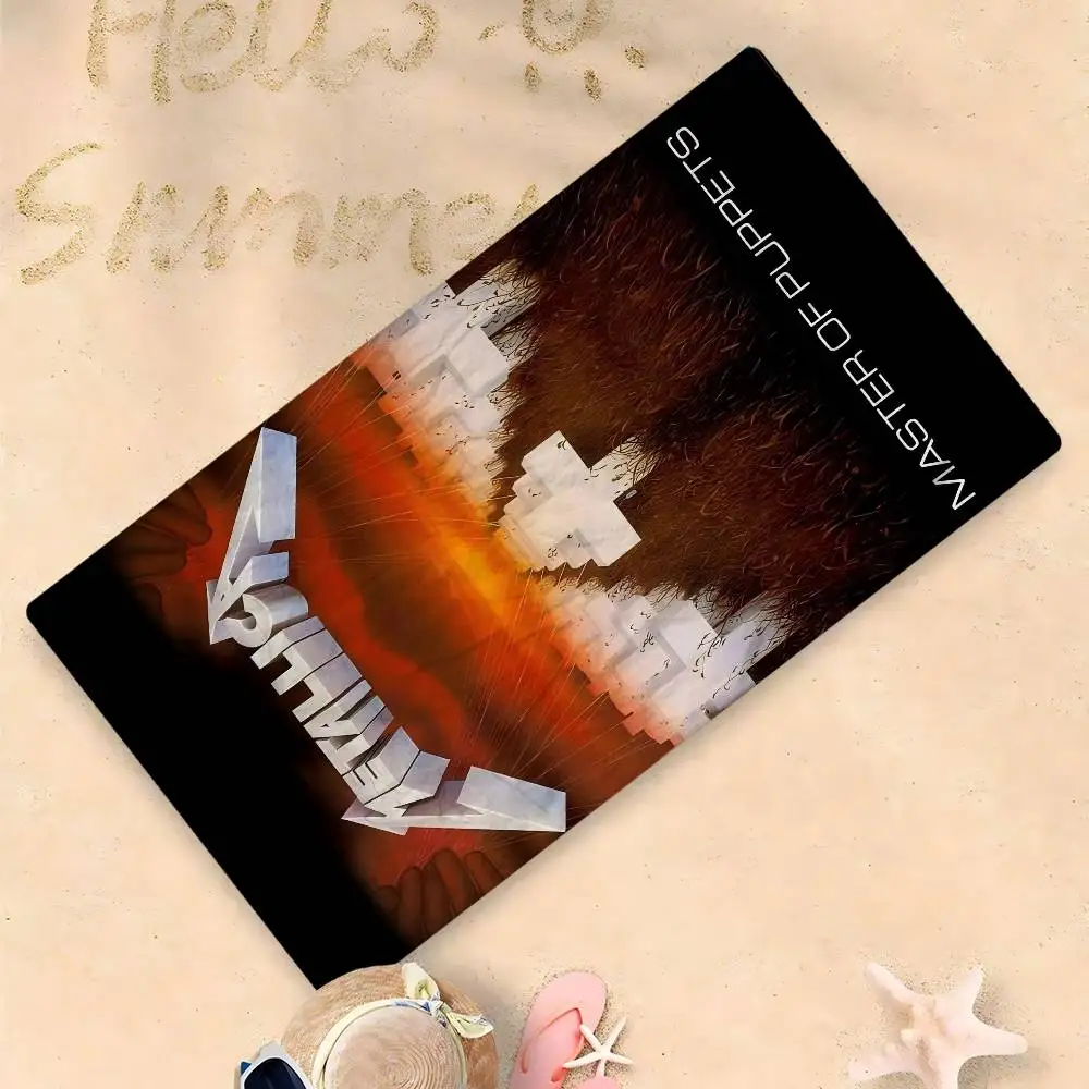 Band T-MetallicaS-D Big Microfiber Beach Towels Quick Dry Towel Sand Beach Towels Pool Towel For Travel Swim Pool Yoga