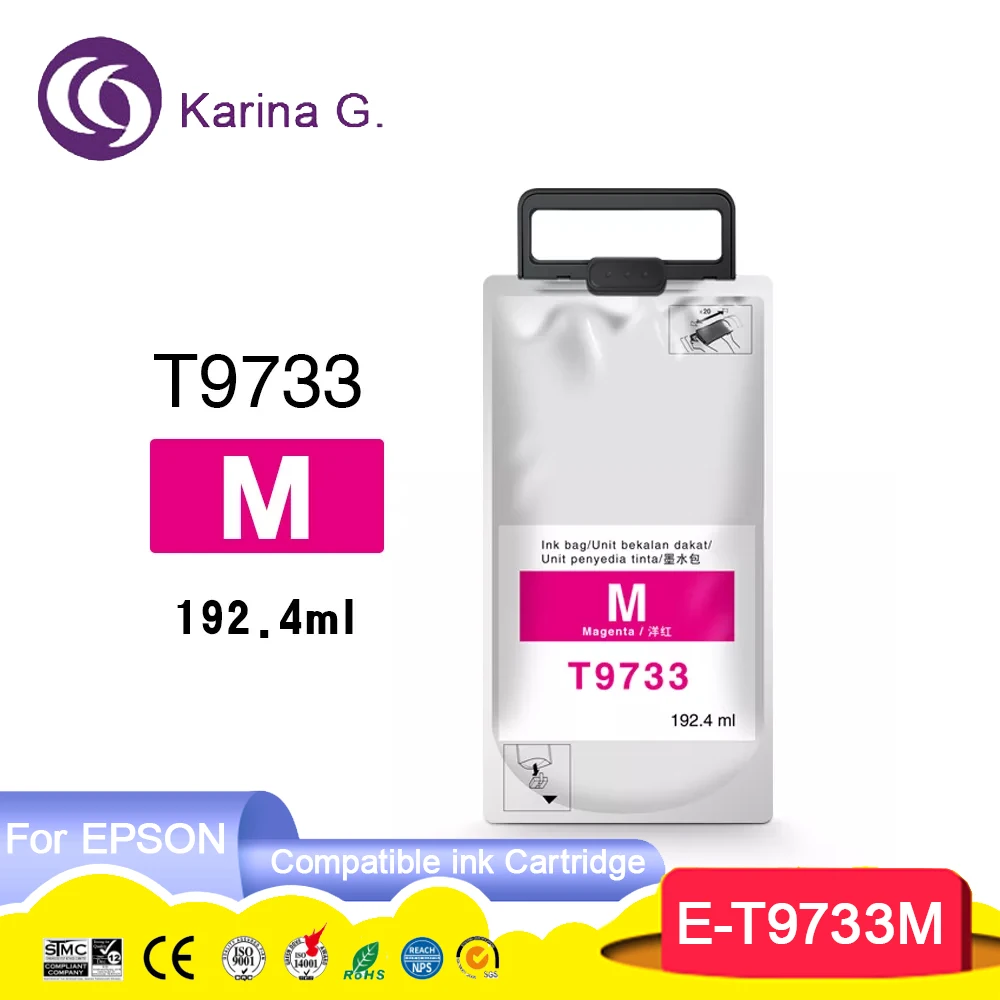 T973 T9731 T9732 T9733 T9734 Premium Compatible Color Inkjet Ink Bag Cartridge f