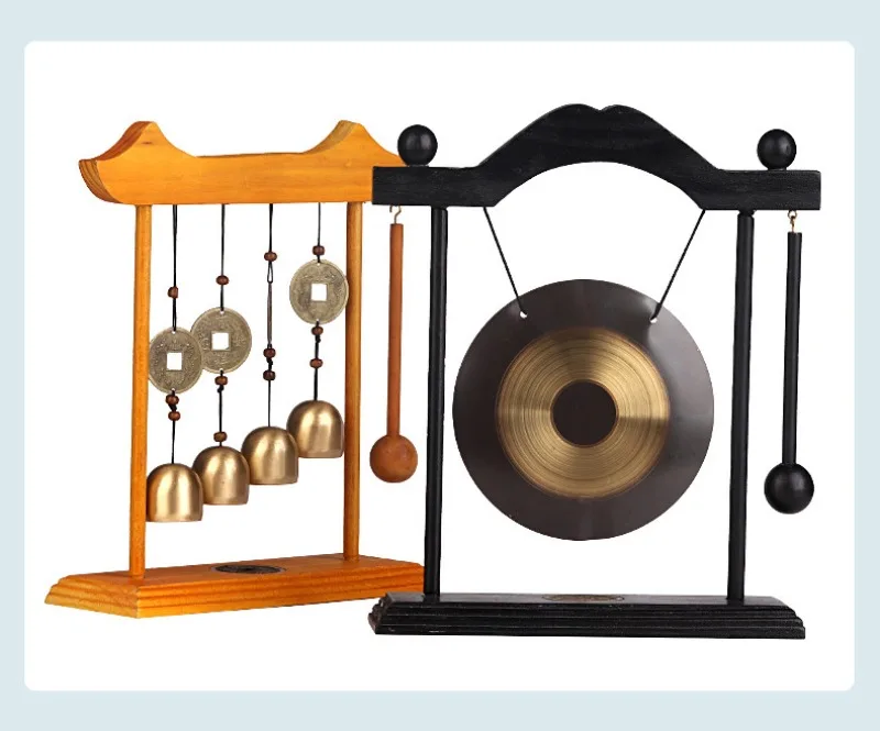 Description Picture 3 of itemSupport Gong Cymbals Vintage Percussion Instruments Home Decorative Bong Handicraft Zodiac Meditation Sound Healing Instrument