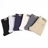 Casual Pants For Mens Cotton Solid Color New Work Wear Straight Fashion Casual Elastic Slim Trousers New Arrivals 3