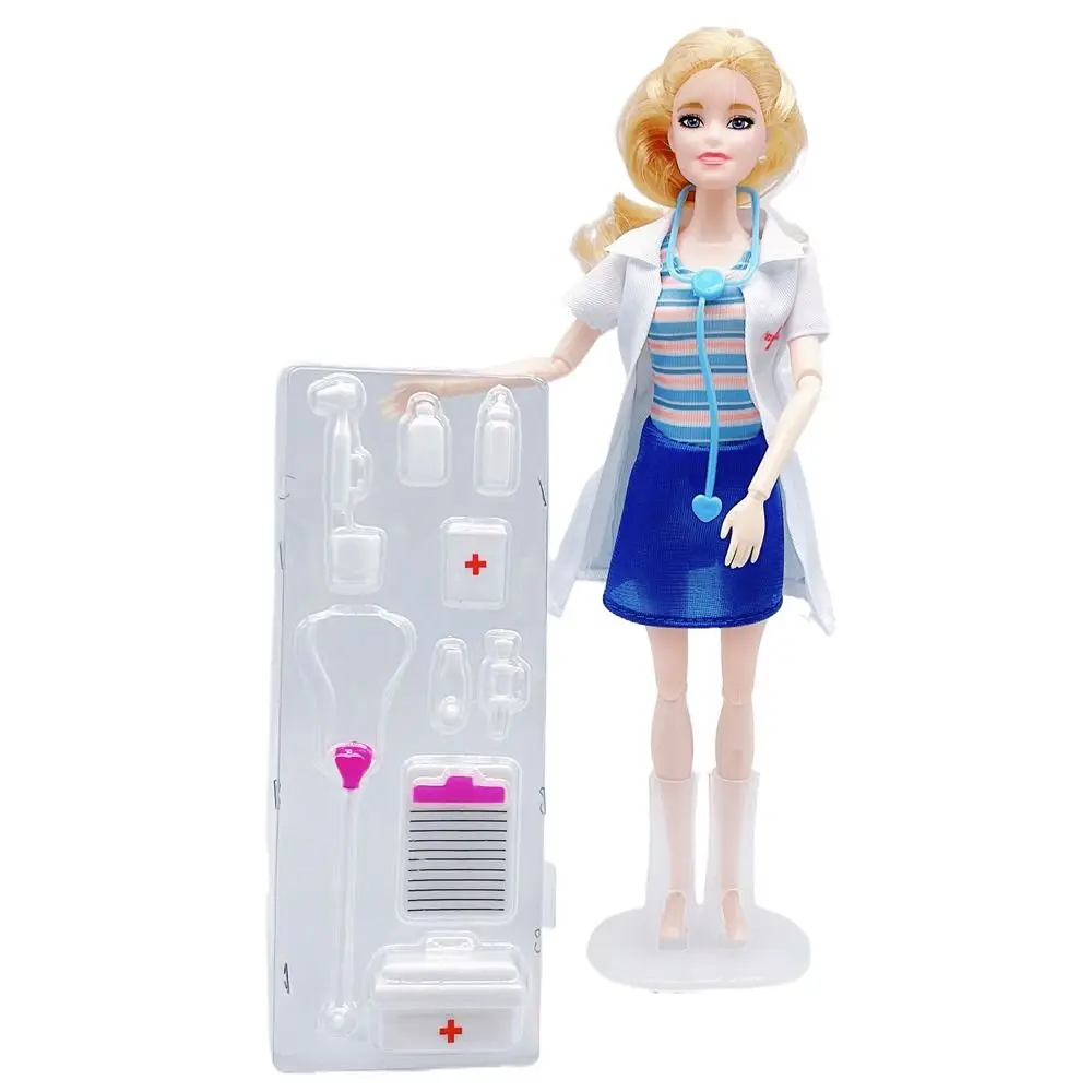 1 Set Scene Doctor/Nurse Doll Clothes Cosplay Costume Doll Dress Flight Attendant Barber BJD Doll Clothes Children's Toys