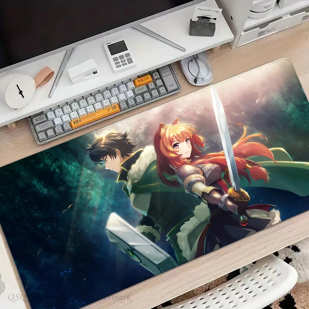 1pc Anime T The Rising Of The Shield Hero Mouse Mat Desk Mat With Pad Gaming Accessories Prime Gaming XXL Keyboard Pad 4