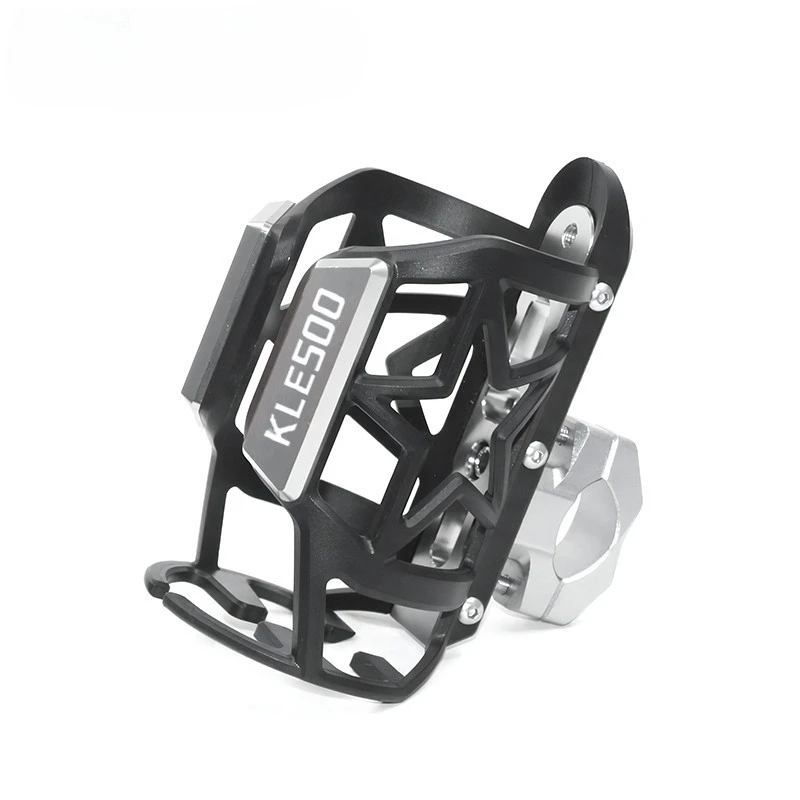 

High Quality Motorcycle CNC Accessories Beverage Water Bottle Drink Cup Holder For KAWASAKI KLE 500