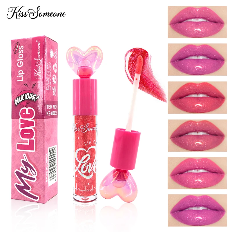 Description Picture 3 of item6 color fruit lip curling oil, a moisturizing lipstick, can prevent dry lips. It comes with a moisturizing agent