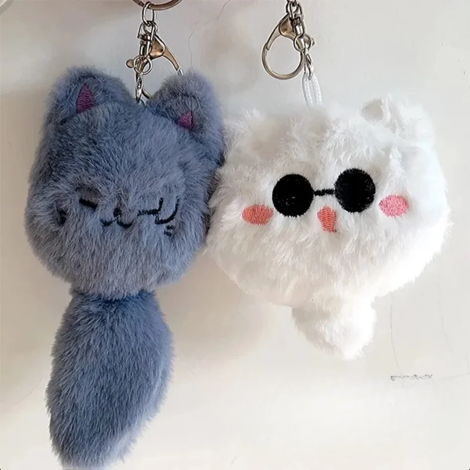 Anime Ornament,Plush Toy,Plush Doll Anime Jujutsu Keychain Geto Suguru Satoru Gojo Cosplay Plush Doll Pendant Keyrings Accessories Key Chains Gifts