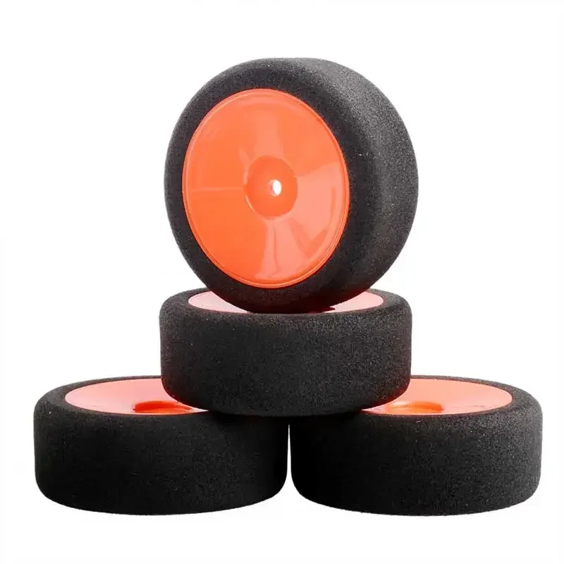 12mmHexRCRacingCarsAccessories4PcsSetRacingFoamTireWheelRim