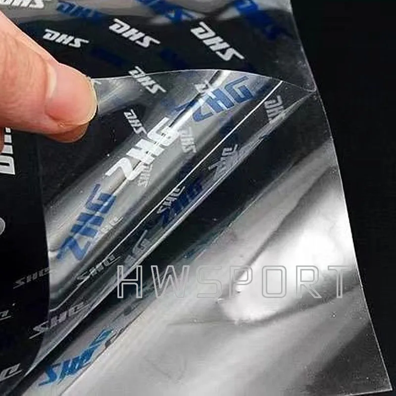 DHS Table Tennis Rubber Protector Film 2 Pcs for Non-sticky Sticky Rubber Ping Pong Accessories table tennis protector