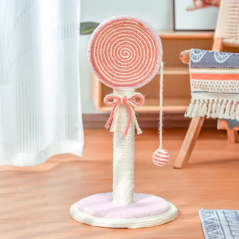 

Cat Tree with Posts Tower Houses, Scratches Climbing, Indoor Cat Scratching and Crawling Toy, Large Home Decor, Gift