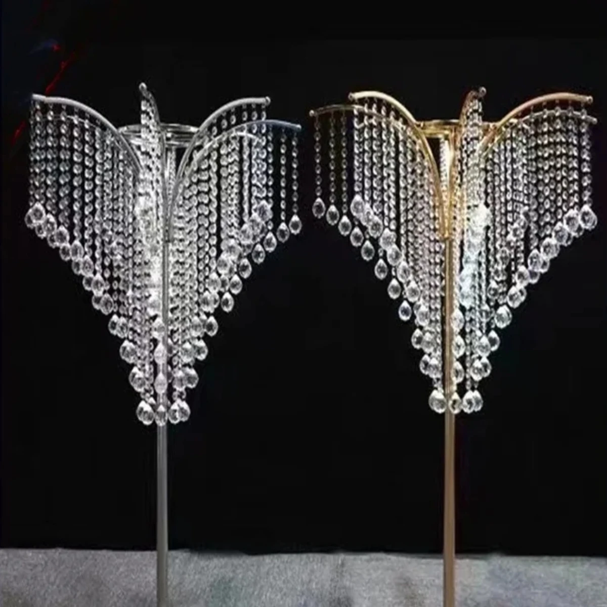 10pcs)4pcs Wedding Acrylic Centerpiece Tree Flower Stand Cheap Decorative Centerpieces For Wedding Table