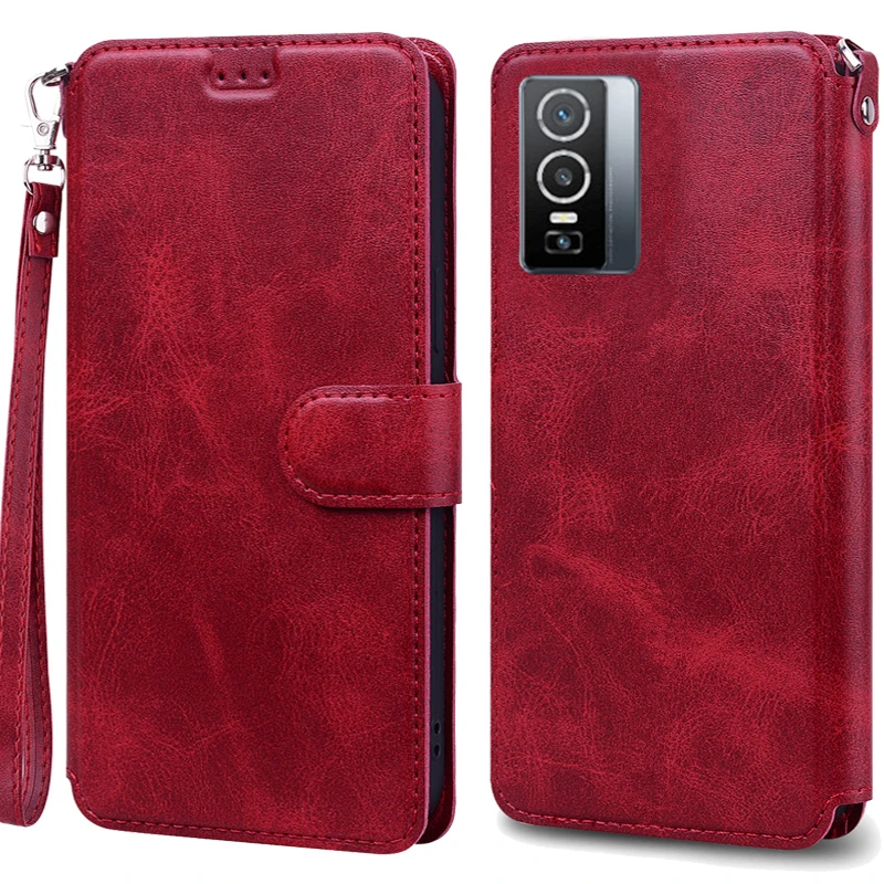 Case for Vivo Y76 5G Silicone Leather Wallet Flip Cover phone case,leather phone case,leather wallet case,leather case,silicone phone case