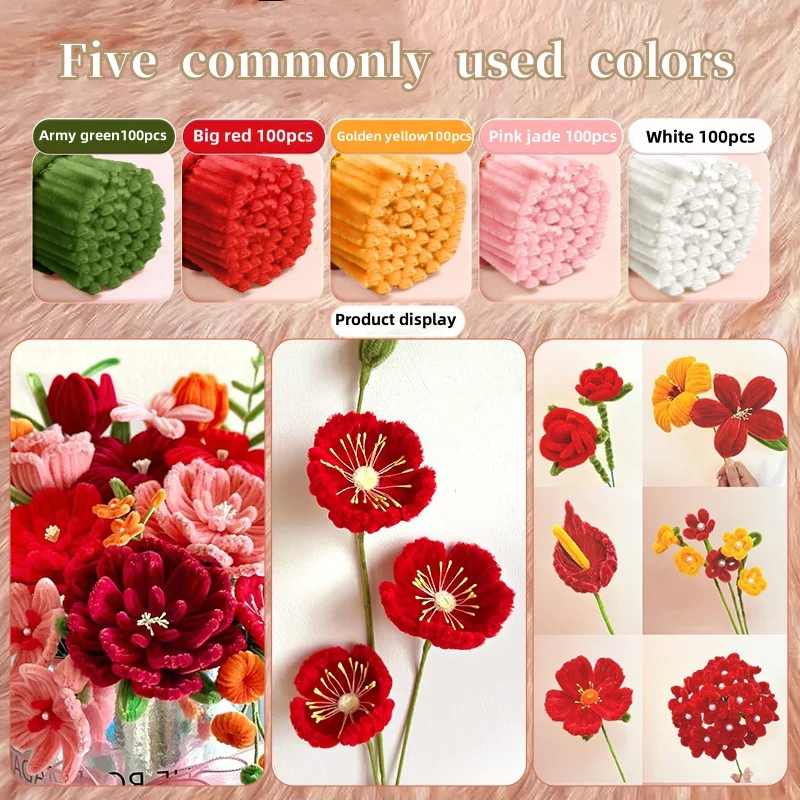 Chenille Stems, Pipe Cleaners Craft Supplies 1