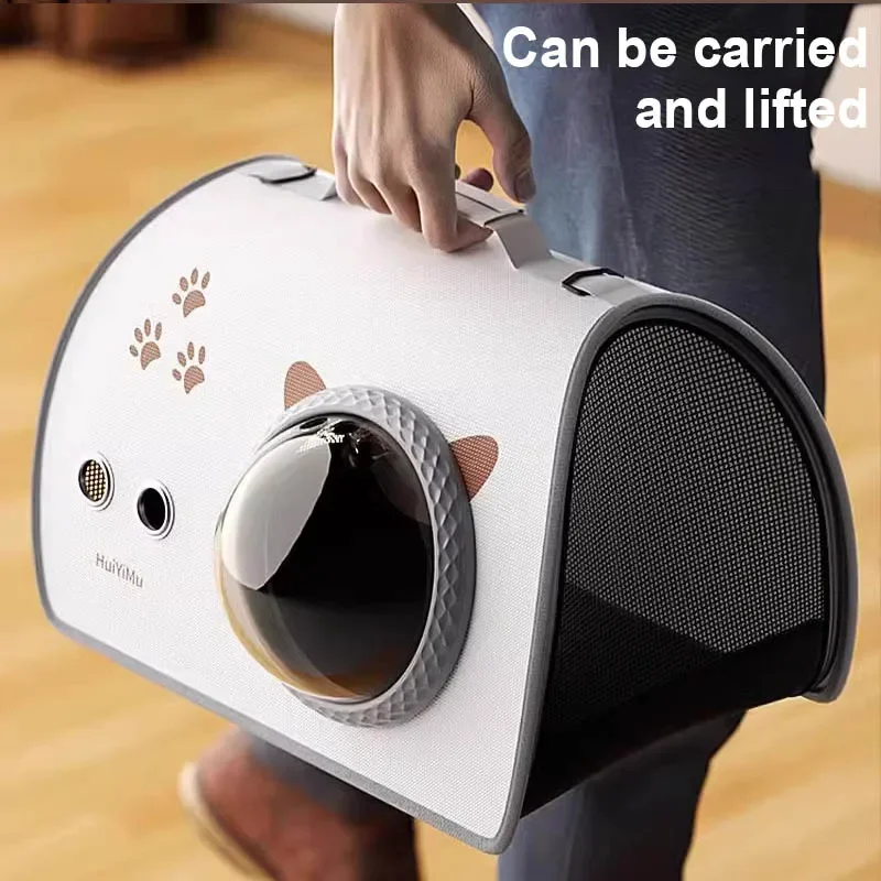 Portable Pet Carrier Bag Small Dogs Cats Outdoor Foldable cat bag Breathable cat Shoulder Bag Pet Supplies
