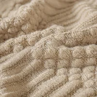 Khaki Gift Knitted Blanket with Tassels Chunky Vintage Luxury Farmhouse Throw Bedspread Oversized Blanket Cover Manta Para Sofá 2