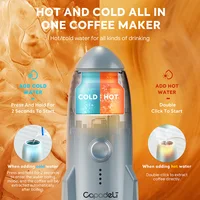 Portable Electric Espresso Machine Travel Coffee Maker for Camping 3 in 1 Self-Heating for Ground Coffee & DG NS Capsule Pods 6