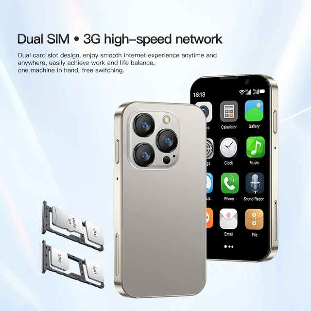 SERVO 16SE Mini Smartphone 16GB ROM, Android 9.0, Dual SIM, WiFi 2