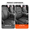 Car Seat Booster Cushion Leather Backrest Seat Cover Accessories For JAC S2 J3 Board JS2 S3 JS3 J2 S5 T8 Refine J5 J6 J7 J4 4