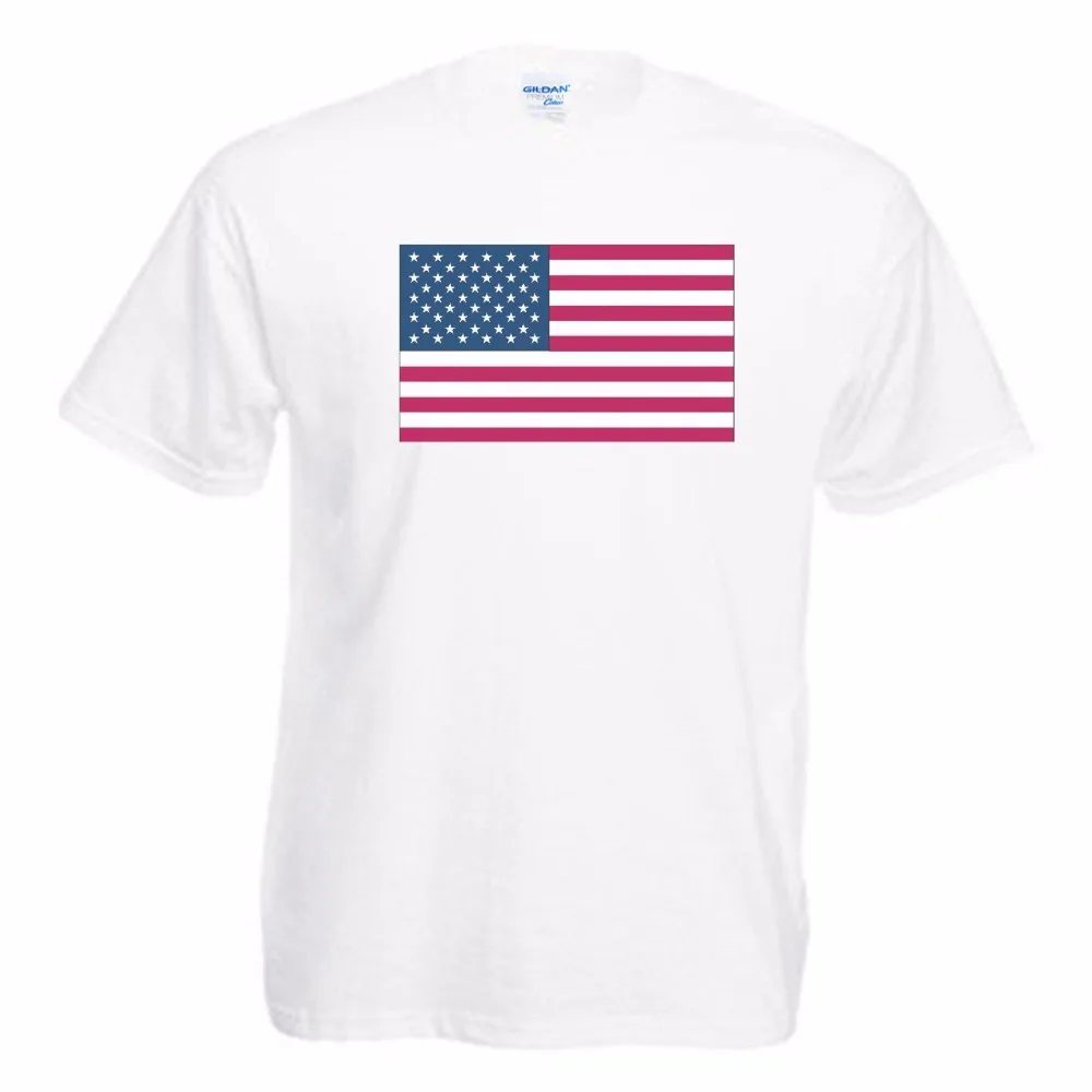 

Men'S New Arrival Summer Style T Shirts Short Sleeve Leisure Fashion Summer American Usa Flag T-Shirt Designs Digital Printing