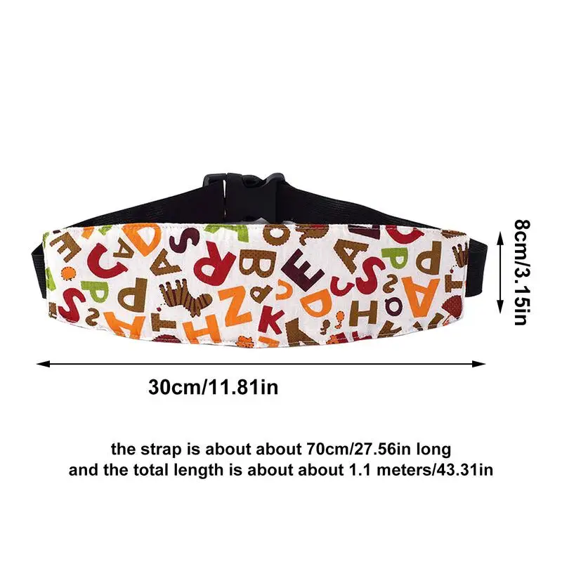 Baby Head Support Belt Car Seat Toddler Head Band Strap Headrest Children Belt Fastening Adjustable Sleep Safety Sleeping Pillows Car Accessories