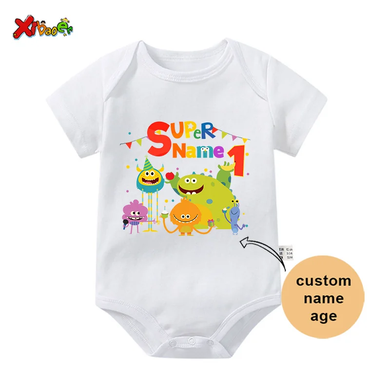 Super Simple Songs Birthday Shirt 1st TShirt for Kids Family Matching Outfits Party Custom Name Girl Toddler Baby Familia Shirts 2