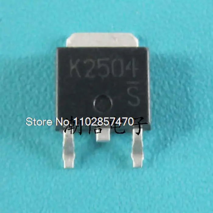 

20PCS/LOT K2504 2SK2504 6A 100V