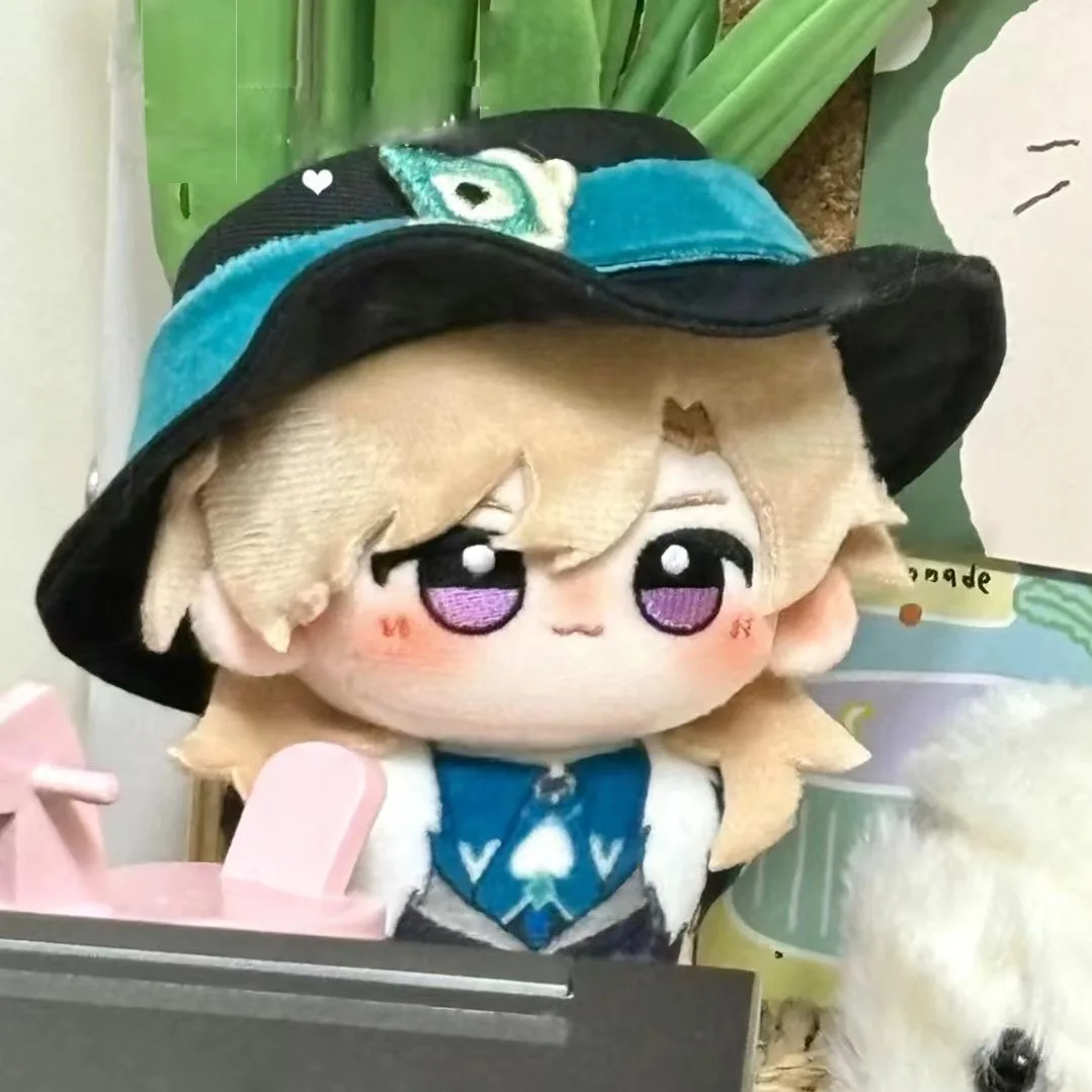 Anime Game Honkai: Star Rail Aventurine Dr. Ratio Cosplay 10cm Mini Starfish Body Plush Doll Pendant Keychain Stuffed Toys Gift 3
