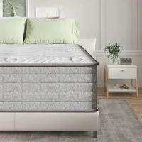 12 Inch Memory Foam Hybrid Mattress, a Box with Motion Isolation, Strong Edge Support, Pressure Relief, Medium Firm 1