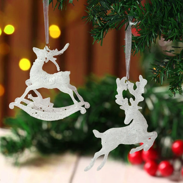 White Christmas Decorations Tree  White Gray Christmas Decorations - Christmas  Tree - Aliexpress