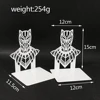 Marvel Black Panther Metal Bookends for Shelf Classic Figure Collection Decoration Books Support Stands Gifts for Fans 6