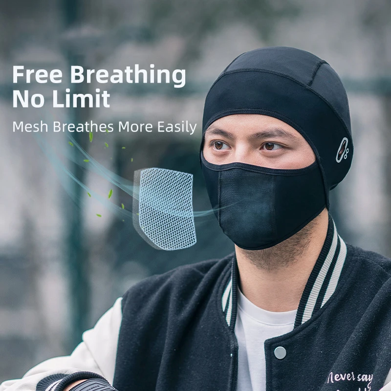 KUPOSS cycling balaclava full face mask ice silk sunscreen spring and summer men and women windproof cycling bicycle head cover