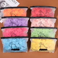 10Pcs/lot Grosgrain Ribbon Pigtail Hair Bows Elastic Hair Ties Hair Bands Holders Girls Baby Hair Accessories for Baby Infants 3