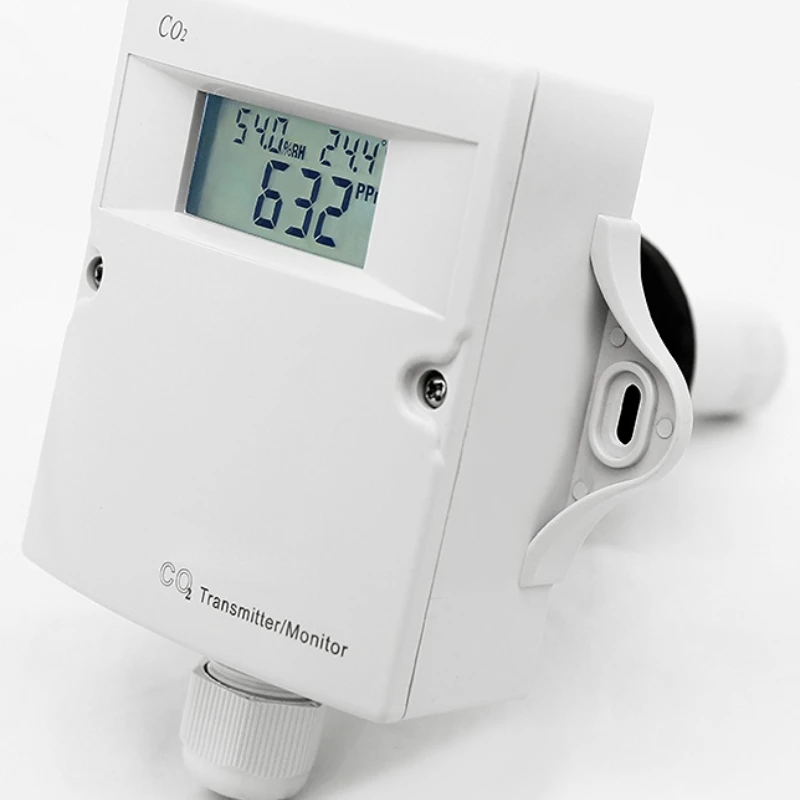 

Real time air duct CO2 and rh&temp detection 24VAC/VDC CE LCD