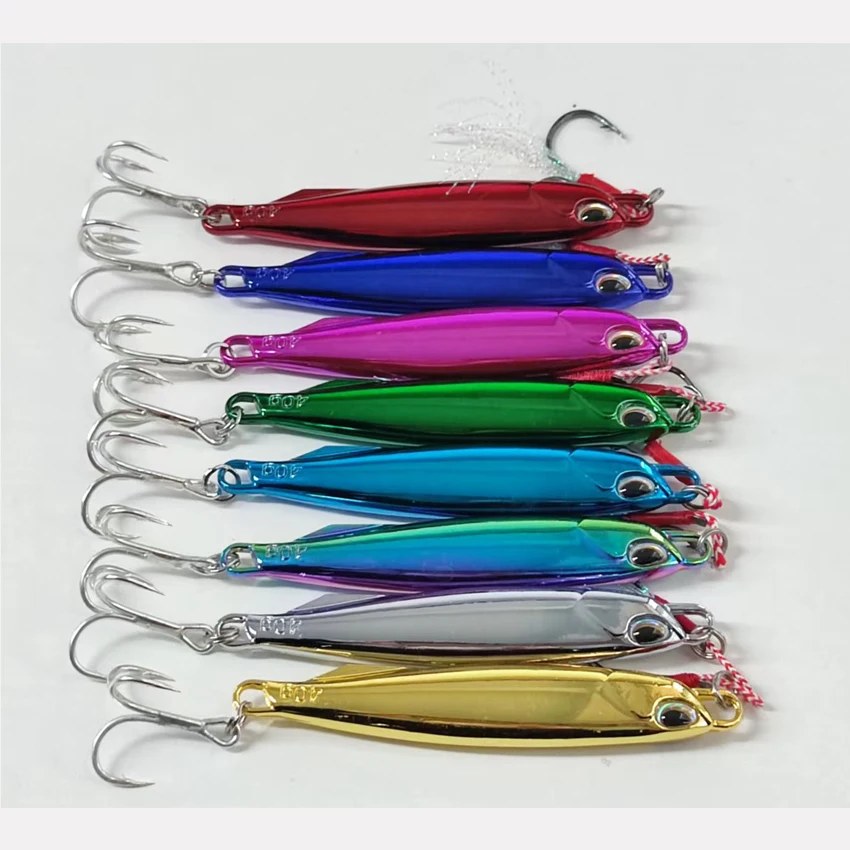 Esca Artificiale Jigging A Forma Di Pesce 30g 40g 60g 80g - Per Pesca In Mare
