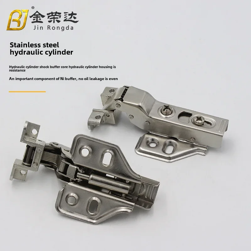 Jinrongda Aluminum Window Damping Hinge Metal Door Aluminum Frame Hinge No Punching Frame