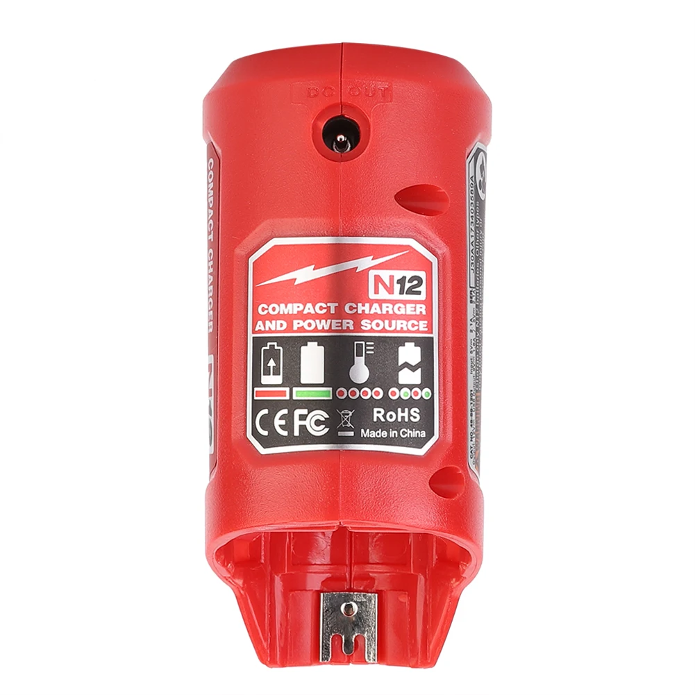 N12 Charger Converter USB Power Adapter Phone Charger Adapter For Milwaukee 48-5