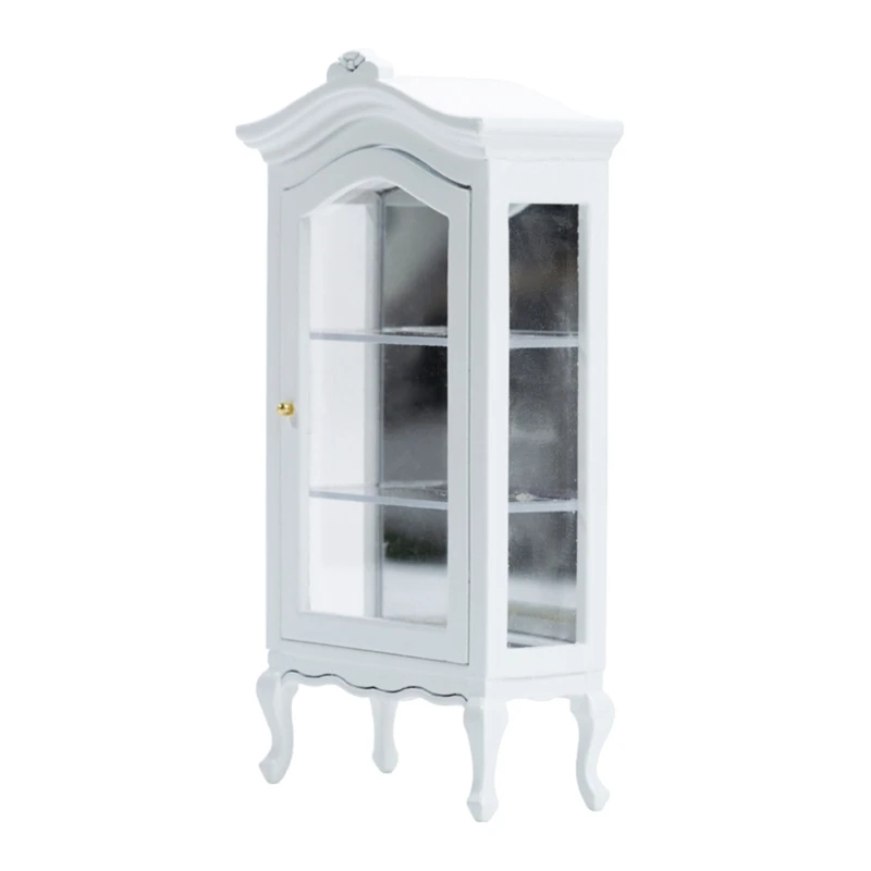 

Educational Dollhouse Miniature Cabinet Toy Pretend Play Accessories