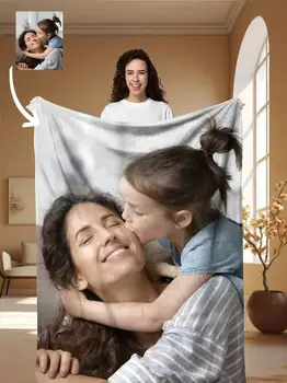 1 COPERTINA PLAID 150x200cm CON LA TUA FOTO PERSONALIZZATA..SPEDIZIONE ENTRO 2 GIORNI.. 1