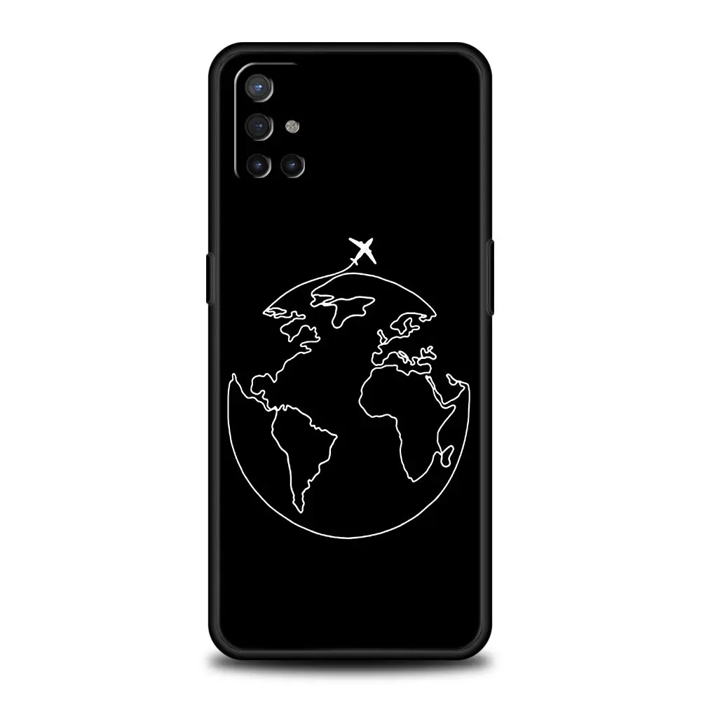 Fashion Planes World Map Travel Phone Case Cover