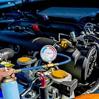Kit de Recharge d'Air Indispensable, Tuyau de Climatisation de Voiture, Jauges de Recharge de Gaz R12, 30lb, R134A 2