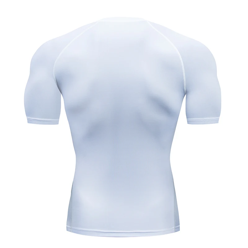 Camiseta de compresión para hombre, ropa deportiva de verano, camiseta para correr, camisetas deportivas elásticas de secado rápido, camisetas deportivas, camisetas deportivas para entrenamiento de gimnasio para hombre - Image 6