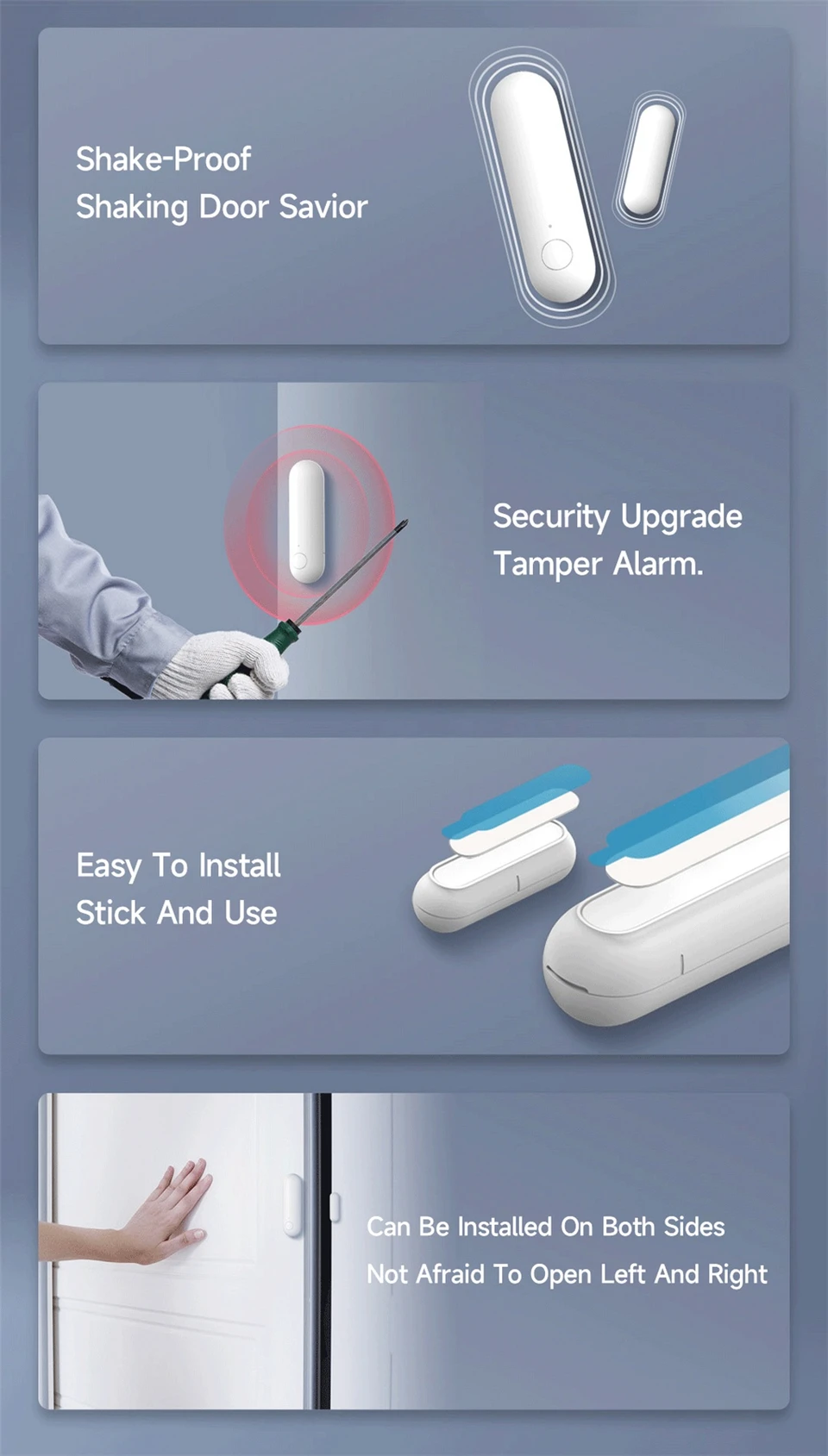 Zigbee датчик двери