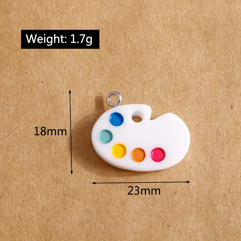 10 stücke Nette Emaille Liebe Herz Charme für Schmuck Machen Tier Katze Blume Charms Anhänger für DIY Halsketten Ohrringe Zubehör – Detail 14