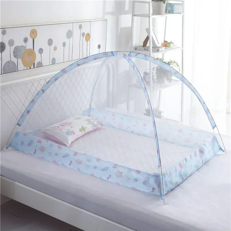 Children Play Tent Mosquitera Cama Children's Mosquito Net Bed Baby Dome Free Installation Foldable Babies Beds