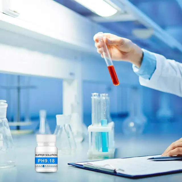 A Ph -Oldat Puffer -Tesztmérő Digitális Mérési Kalibrálásához Újrahasznosítható 50 Ml -Es Palackok 4,00 6,86 9,18 Kültérihez - Image 4