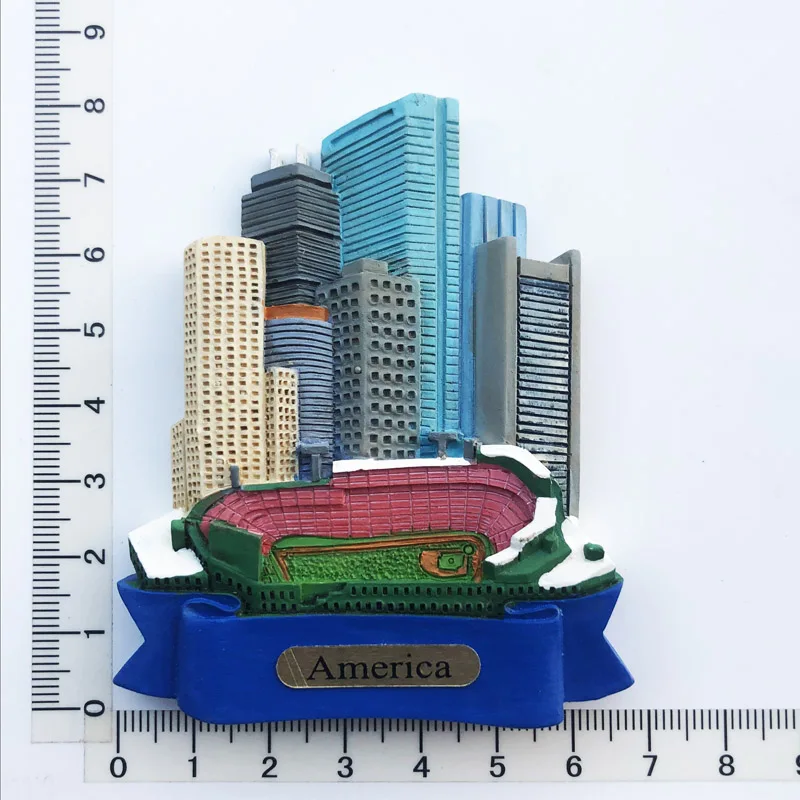 America Fridge Magnets Travel 3D Memorial Magnetic Refrigerator