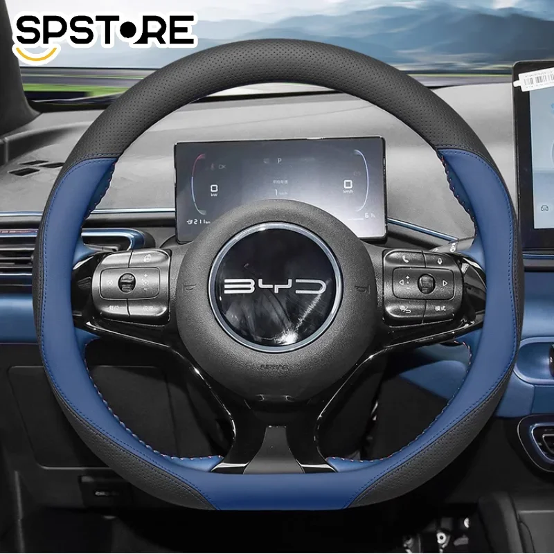 Ajuste Personalizado Para Cubierta De Volante De Jeep Cubierta De Volante De Automovil De Cuero Nappa Cubierta De Volante Antideslizante Disenada