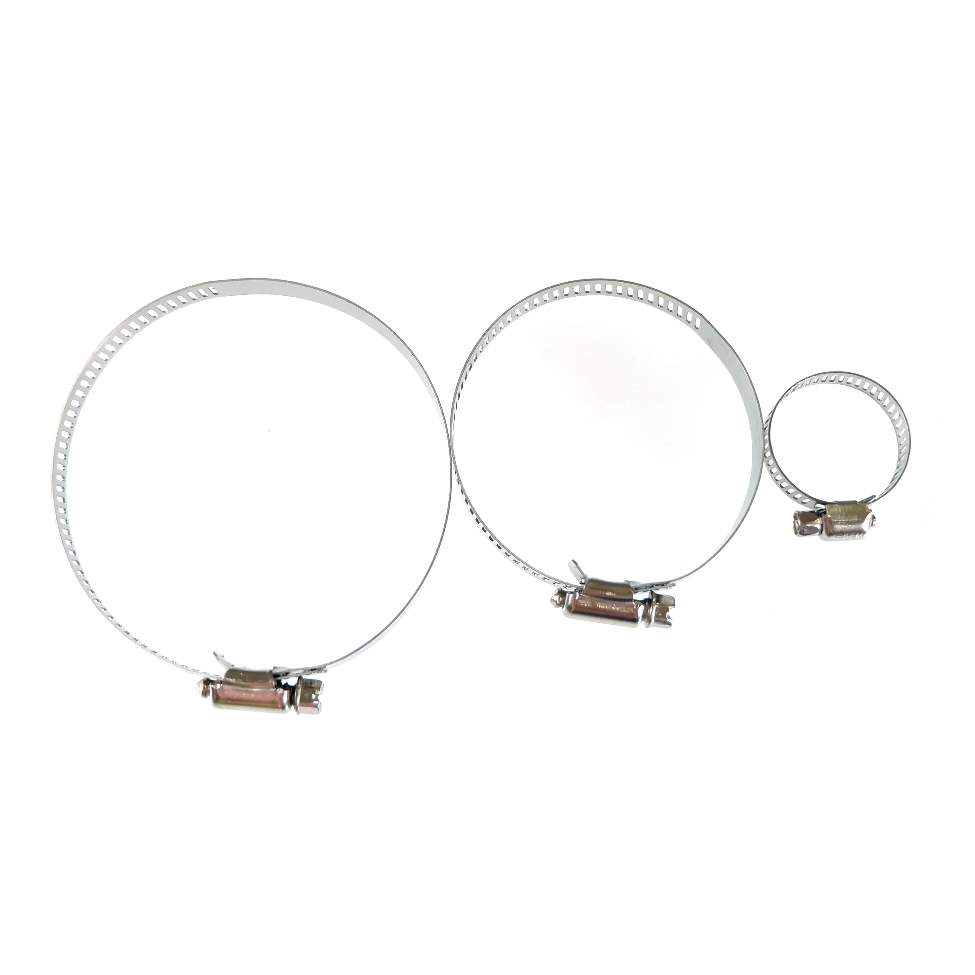 Clips Clamps 4pcs for Air Diesel Parking Heater Exhaust Pipe Tube Gas Vent Hose Car Camper diesel heater exhaust pipe