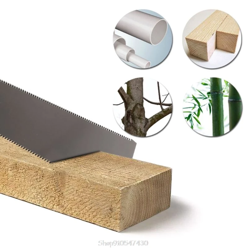 Replacement Handle For Wood Working Double Sides Stainless Steel Hand Tenon Fine PVC Handle N02 20