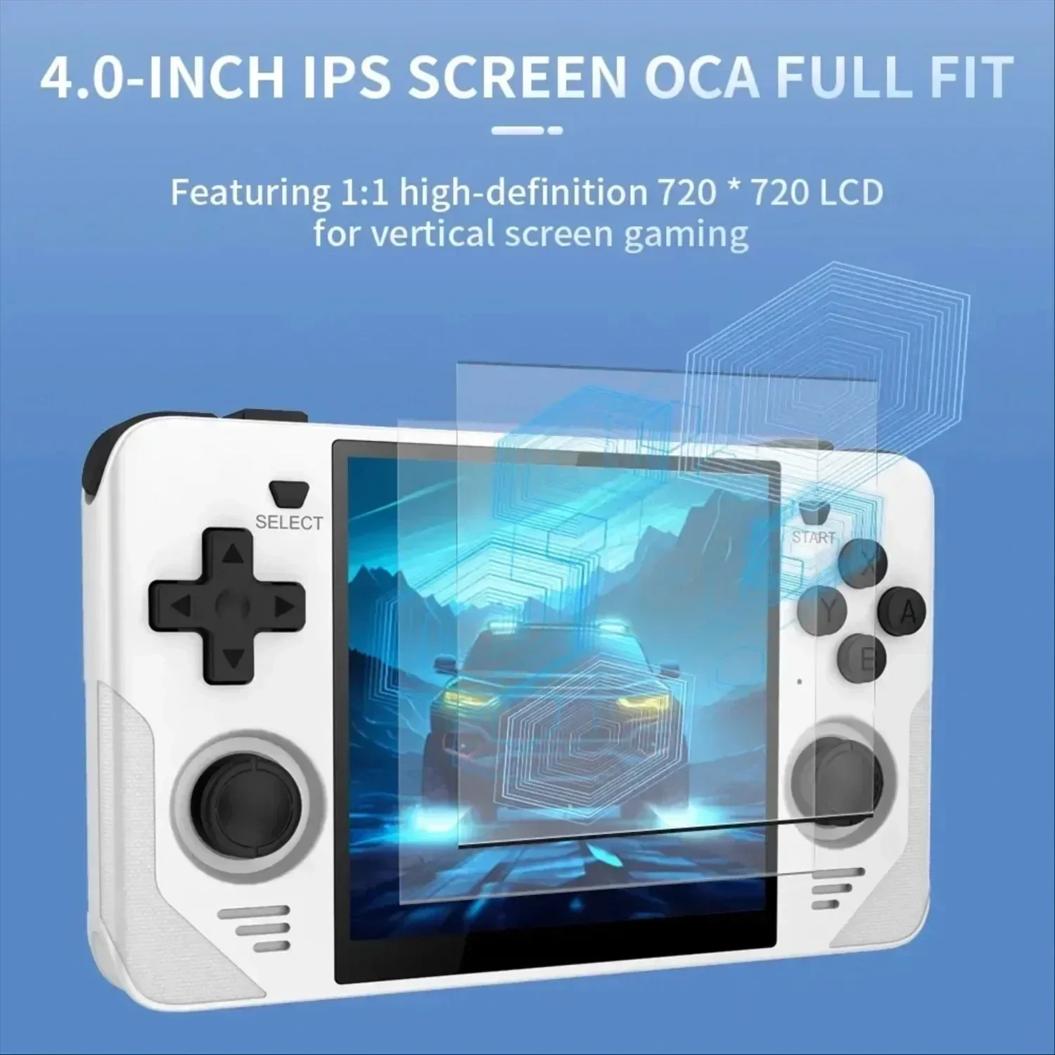 POWKIDDY ޴ ڵ ӱ, 4 ġ IPS ũ  , RK3566 HD 512G PSP,   , RGB30, RGB20S